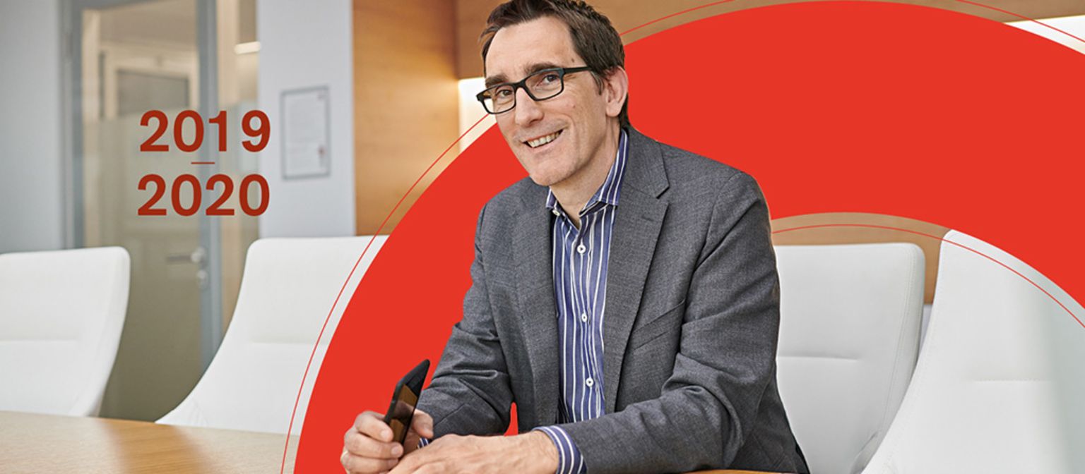Informe anual 2019/20: Andreas Witzig, administrador del Grupo EOS y responsable de las regiones del Oeste de Europa y Norteamérica